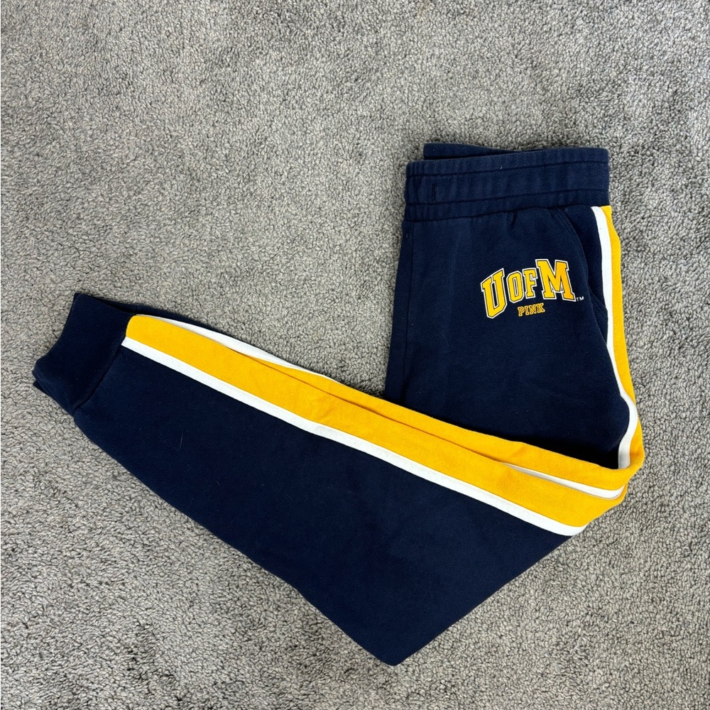 Y2k‎ victorias secret pink u of m michigan sweatpants